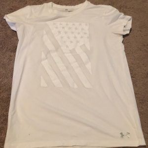 Under Aurmor white shirt